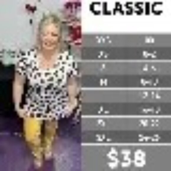 LuLaRoe Gray Heathered Short Sleeve Relaxed Fit Womens T-Shirt Top Size S - Picture 5 of 5